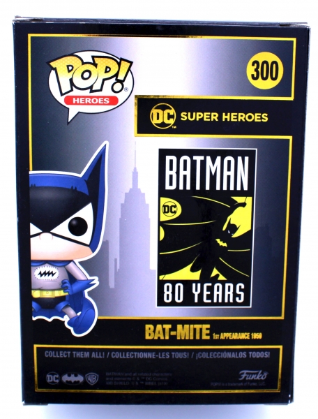 POP! Heroes DC Universe Batman 80 Years Vinyl Figur Nr. 300: Bat-Mite 1st Appearance (1959) von Funko